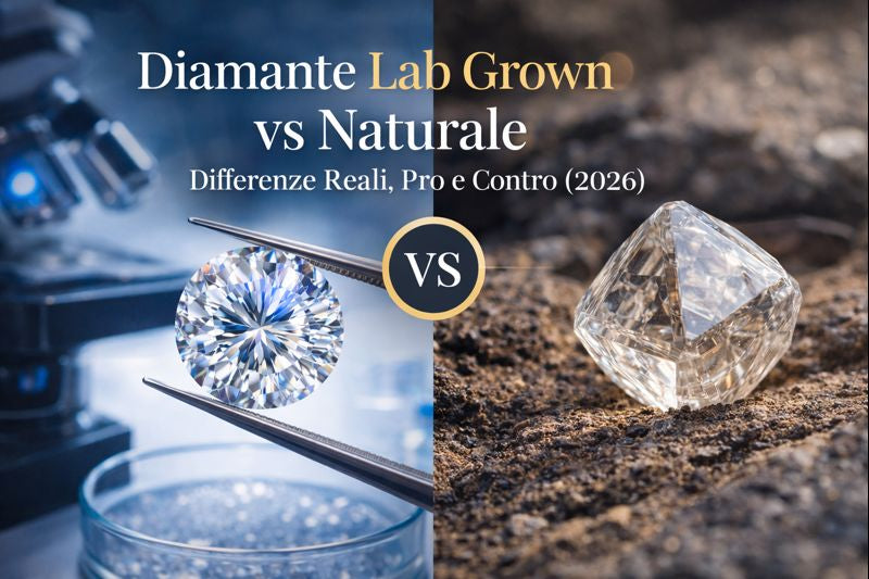 Diamante Lab Grown vs Naturale: Differenze, Pro e Contro (2026)