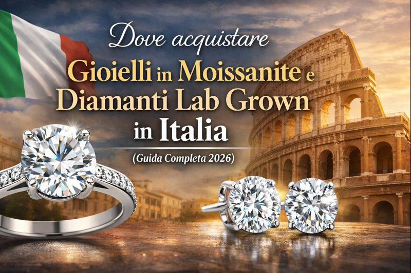 Dove acquistare gioielli in Moissanite e Diamanti Lab Grown in Italia (Guida Completa 2026)